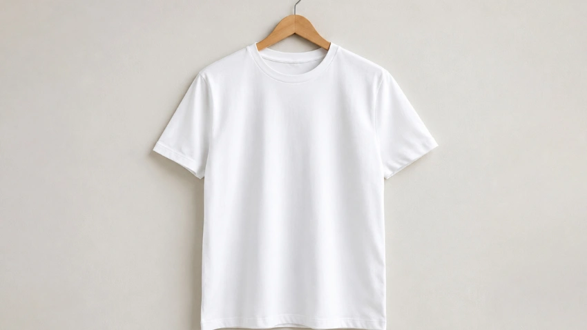 A Classic White T-Shirt