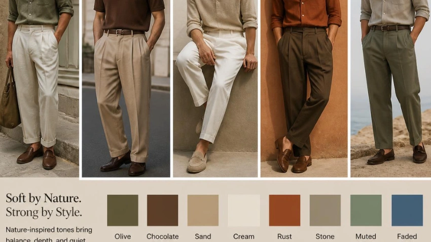 Earthy and Muted Colors