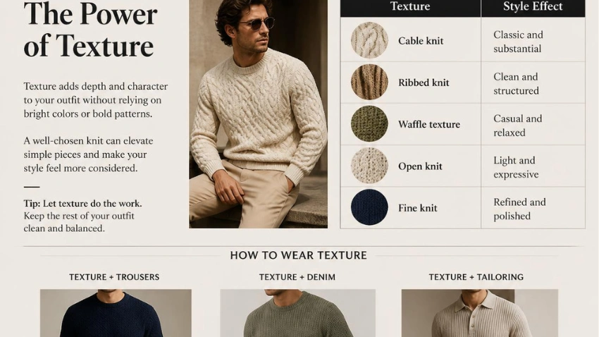 Textured Knitwear