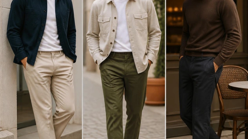 Well-Fitting Casual Trousers
