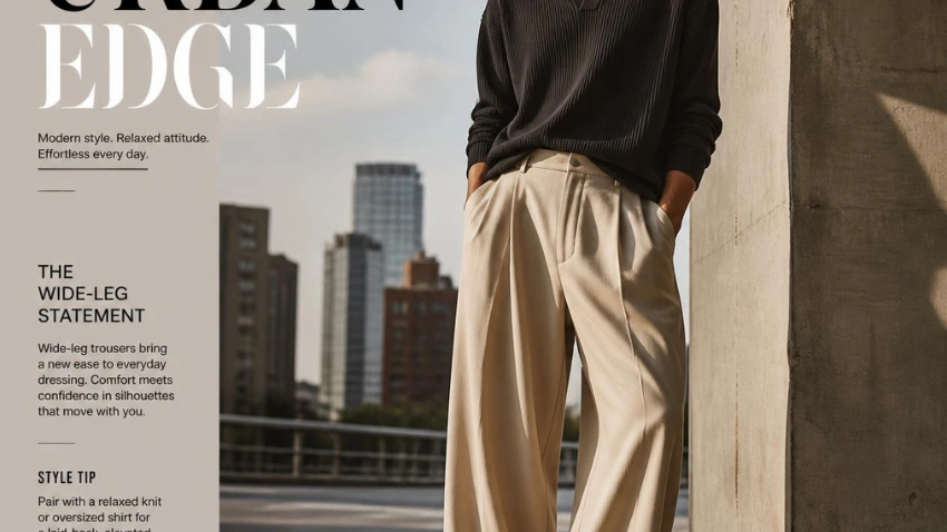 Wide-Leg Trousers