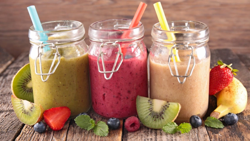 A Quick Fruit Smoothie