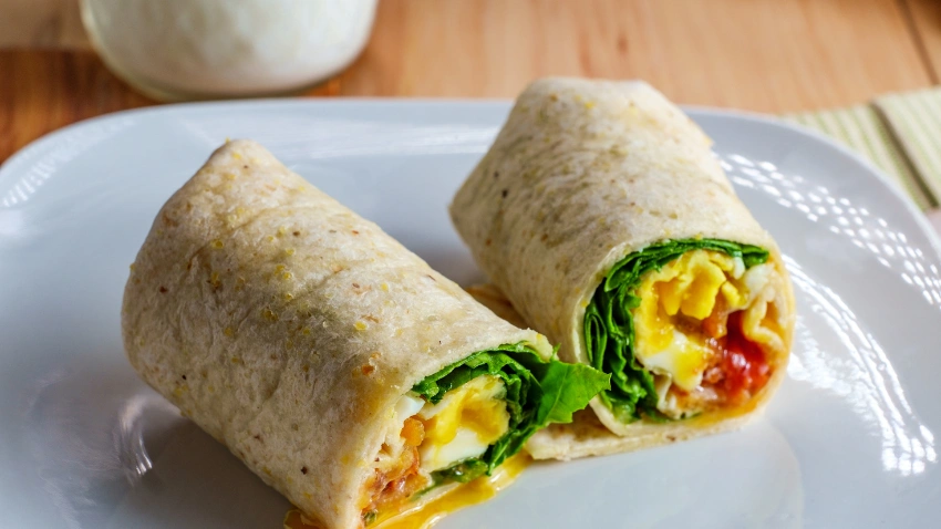 Build a Simple Breakfast Wrap