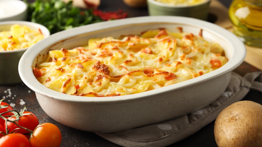 Simple Homemade Chicken Pasta Bake